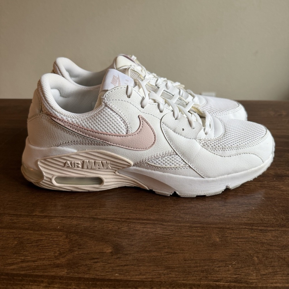 Nike Women's Air Max Excee Pure Light Pink Sneakers Shoes Size 12 White